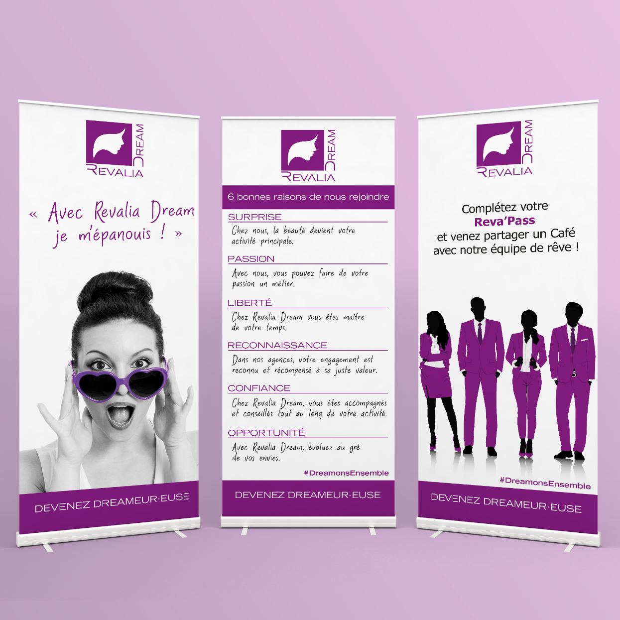 Branding, Packaging et Impression de Revalia Dream