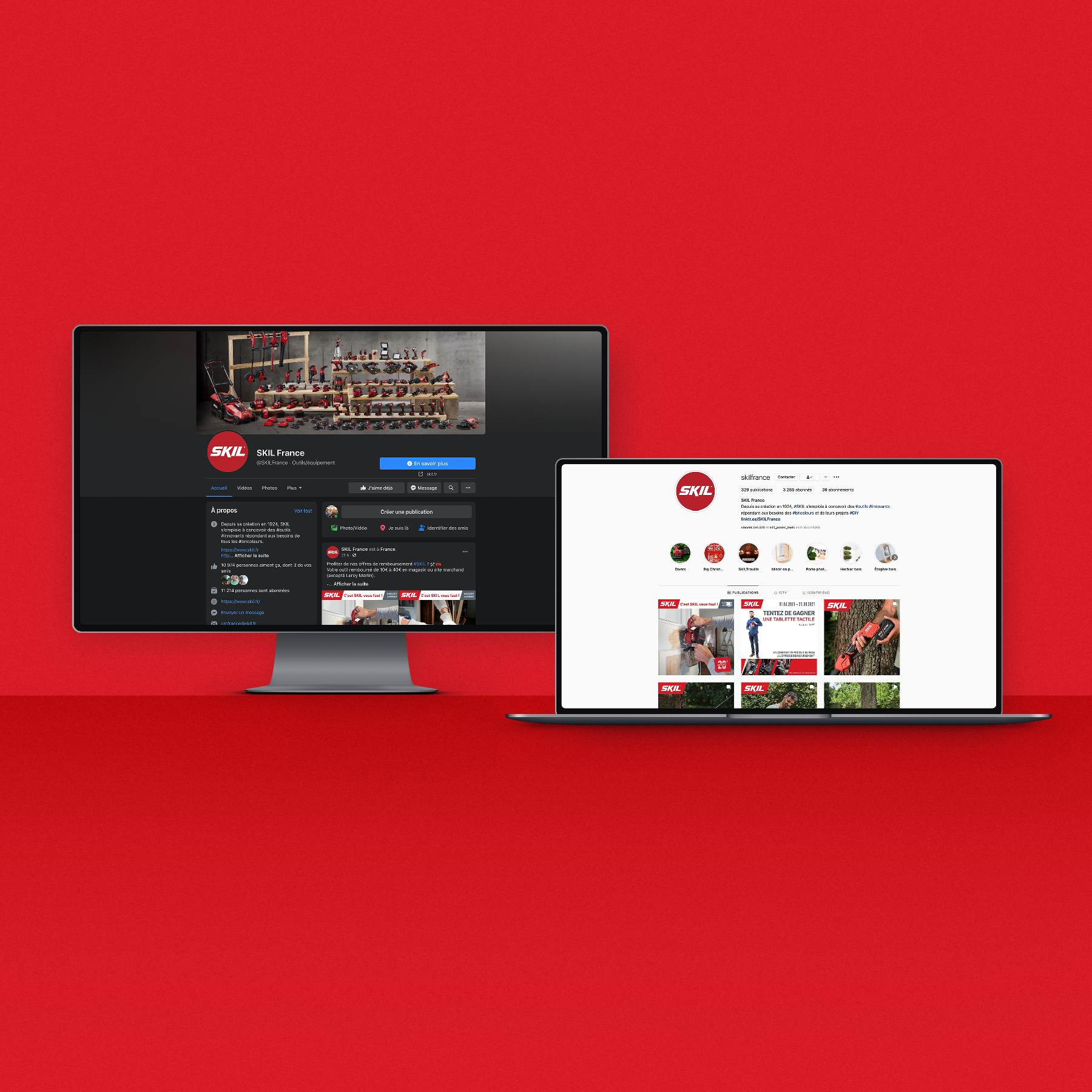 Community management pour SKIL France