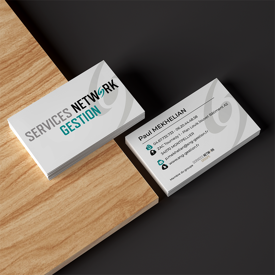 Création Print et Web pour SNG